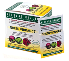 Green Vibrance Single Serve Packet ( 15 packets of 11.47 grams) Vibrant Health